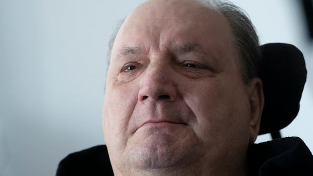 Normand Meunier, photographed before his death in March 2024.