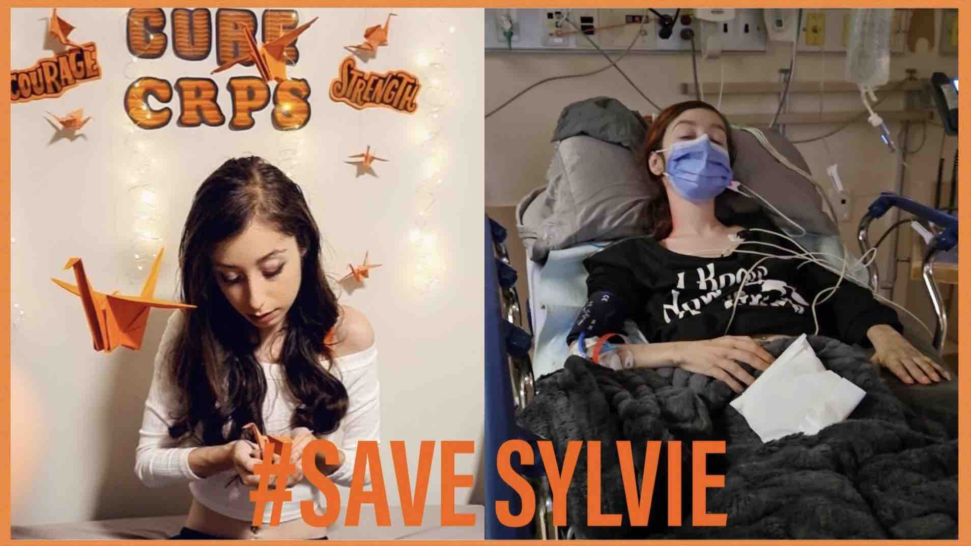 Sylvie Tress, in the image her family uses for the #SAVESYLVIE campaign.